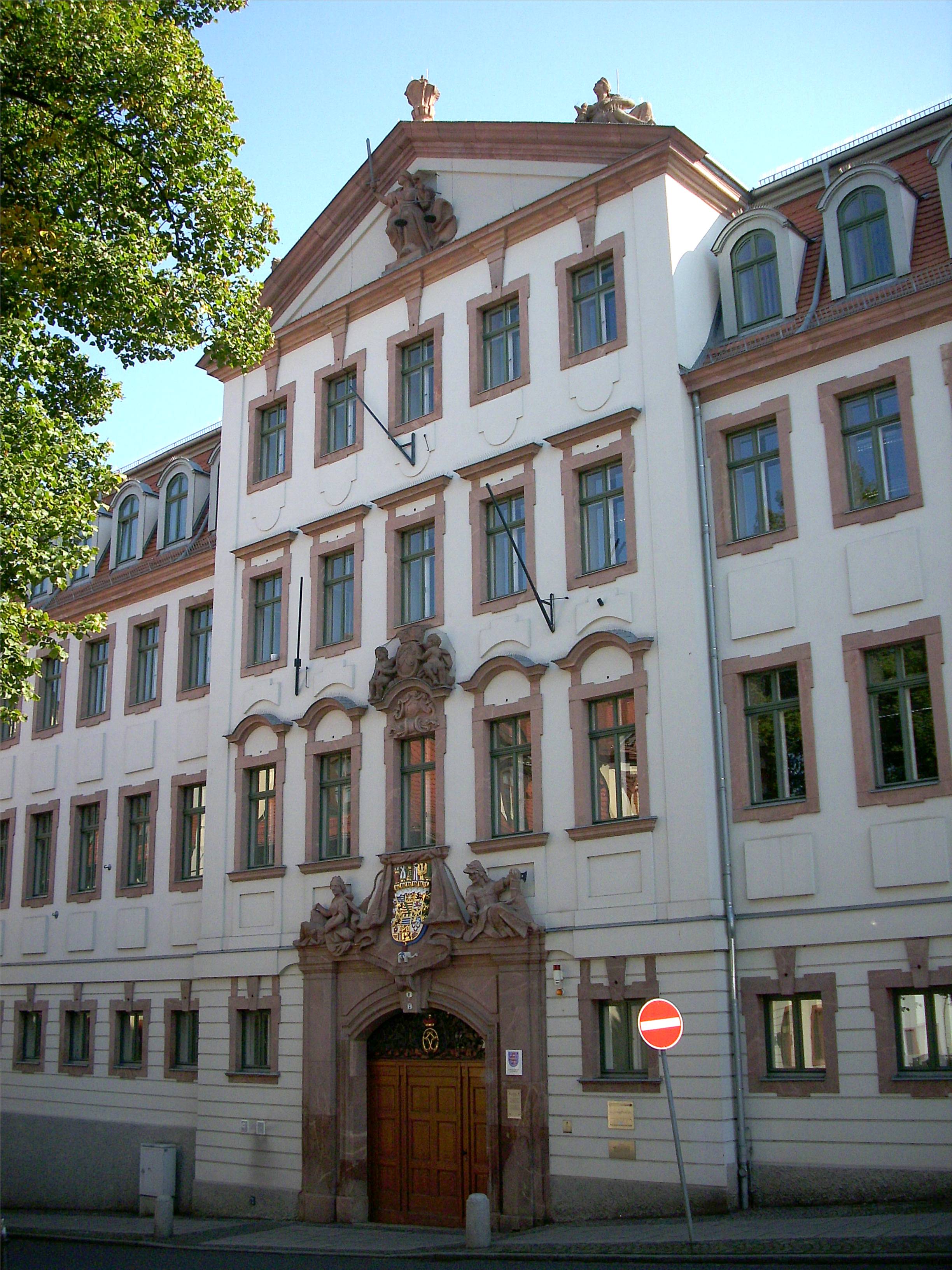 Bild: Gerichtsgebäude des Amtsgerichts Altenburg