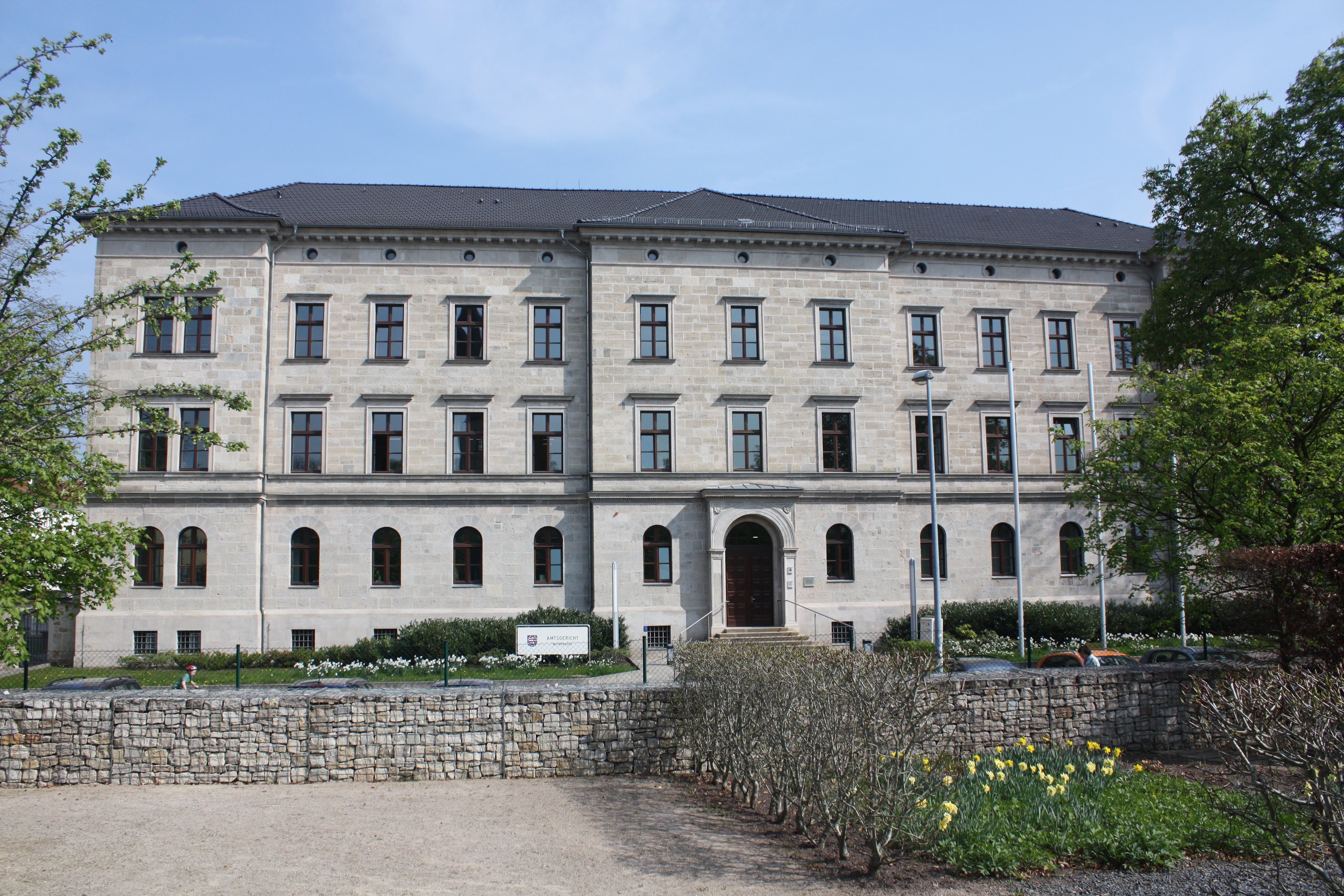 Bild: Gerichtsgebäude des Amtsgerichts Nordhausen