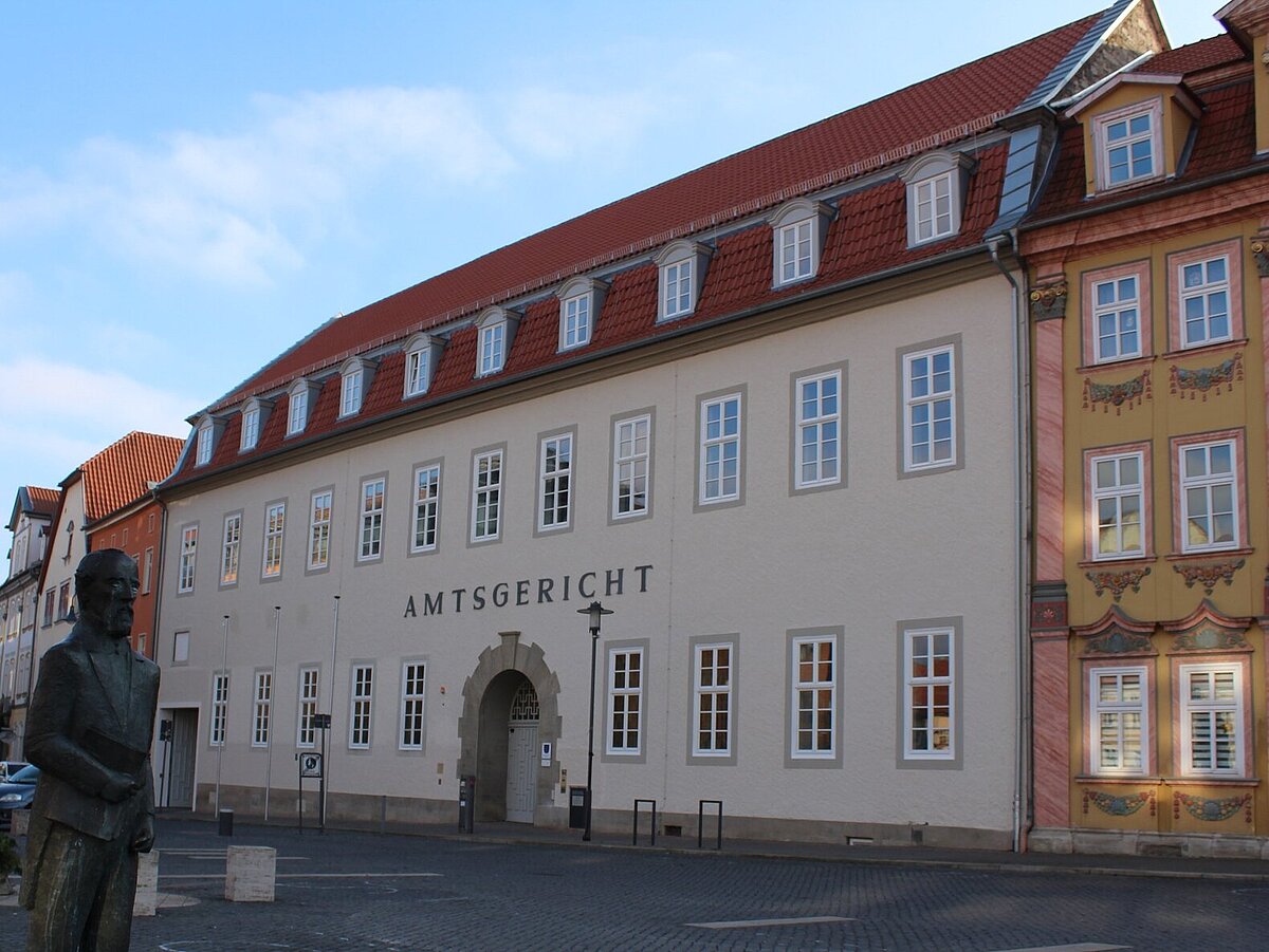 Bild: Gerichtsbäude des Amtsgerichts Mühlhausen Bild: Gerichtsgebäude des Amtsgerichts Mühlhausen