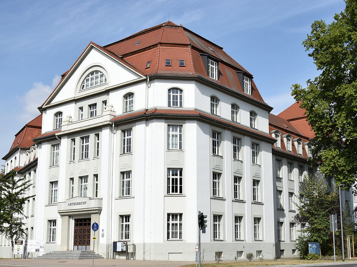 Bild: Gerichtsgebäude des Amtsgerichts Sömmerda