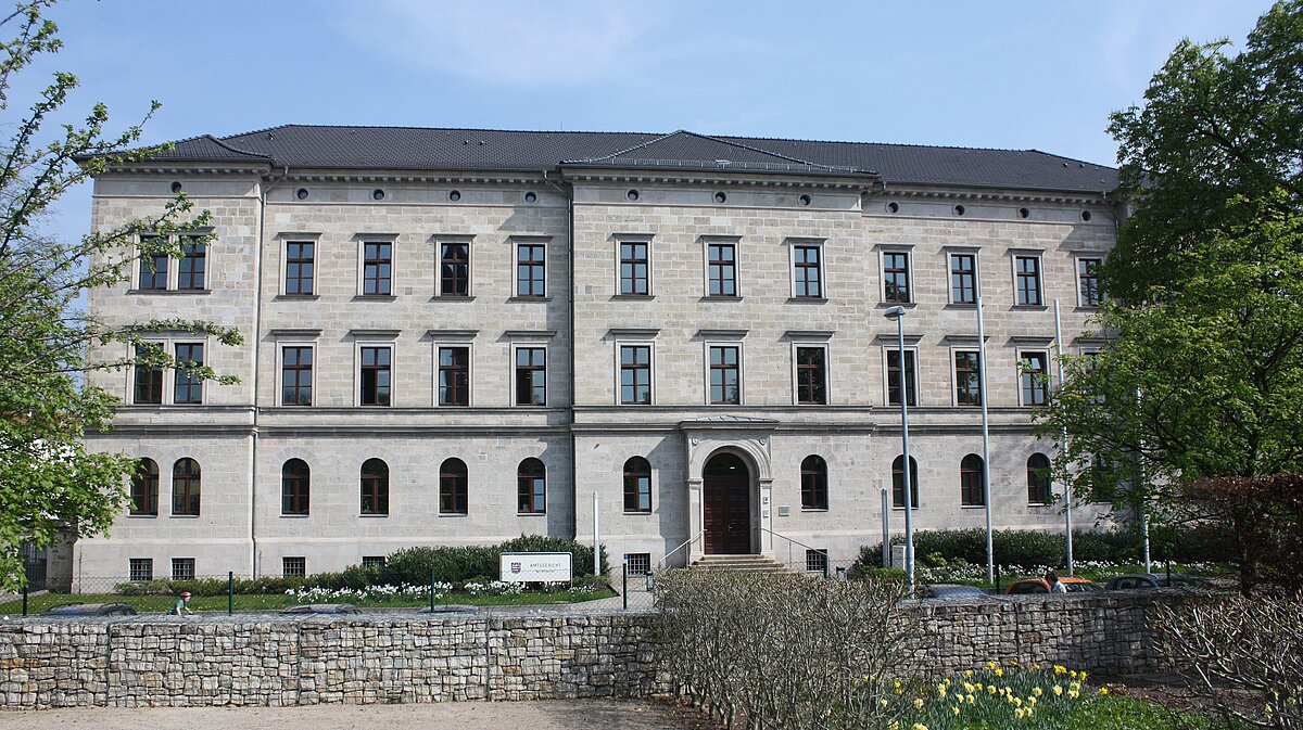 Bild: Gerichtsgebäude des Amtsgerichts Nordhausen