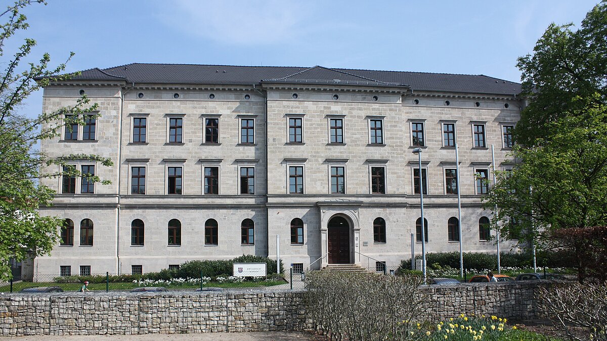 Bild: Gerichtsgebäude des Amtsgerichts Nordhausen